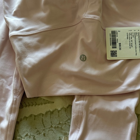 Lululemon Pink Organza Align HR Pants - Picture 6 of 6